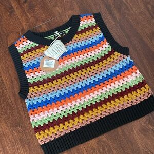 Gorgeous Crochet sweater vest!! 🫶🏼